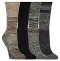 Kirkland Signature Ladies' Extra-Fine Merino Wool Crew Socks, 4 Pairs