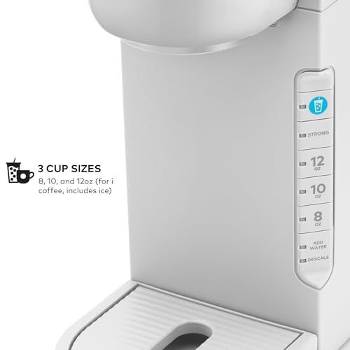 Keurig K-Iced Single Serve Coffee Maker, White