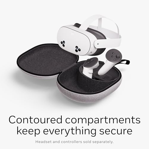 Meta Quest Compact Carrying Case for Quest 3 and Quest 3S
