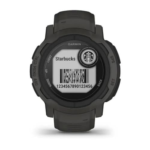 Garmin Instinct 2 Rugged GPS Smartwatch, Graphite (010-02626-10)