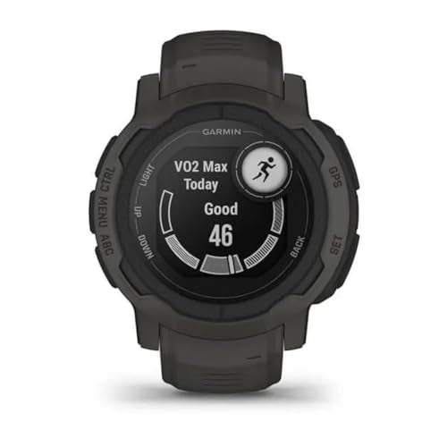 Garmin Instinct 2 Rugged GPS Smartwatch, Graphite (010-02626-10)