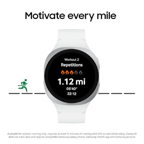 Samsung Galaxy Watch8 40mm Bluetooth Smartwatch, Graphite