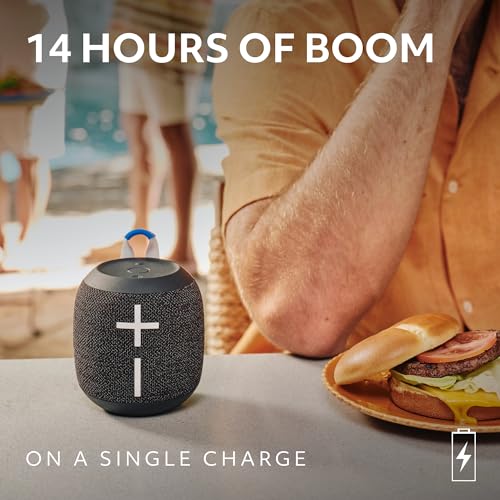 Ultimate Ears WONDERBOOM 4 Portable Bluetooth Speaker, Black