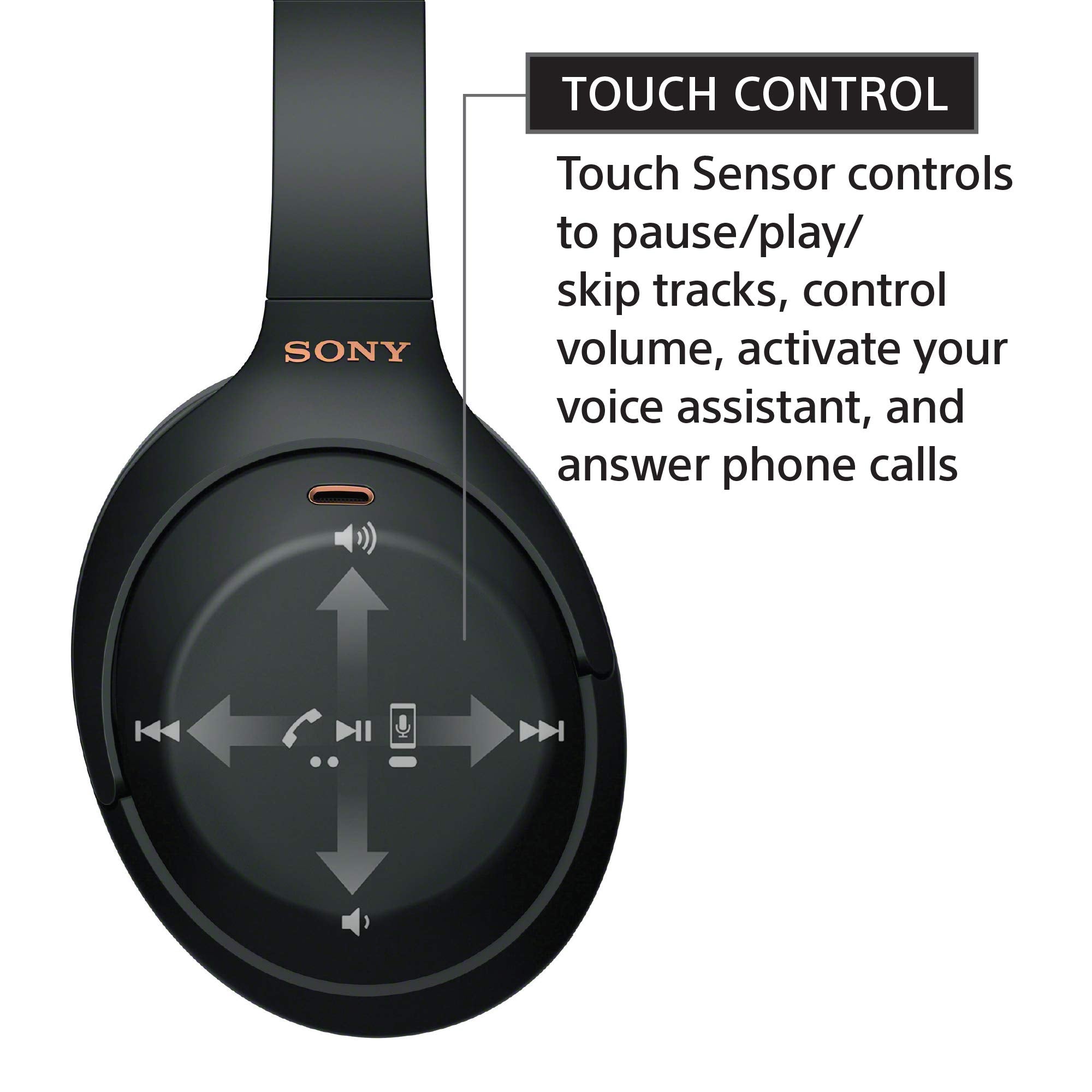 SONY WH1000XM4 WIRELESS NOISE CANCELLING HEADPHONE BLACK