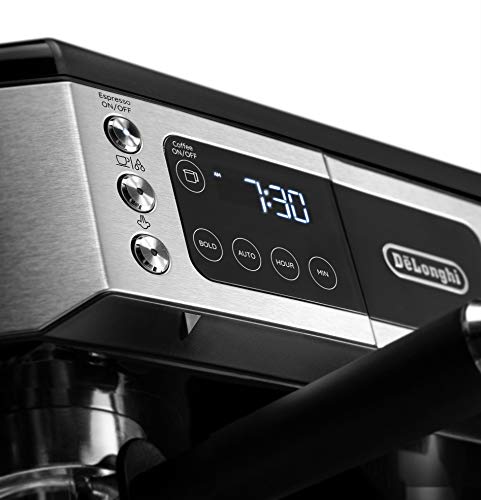 De'Longhi All-in-One Coffee & Espresso Machine with Milk Frother, 10-Cup (COM532M)