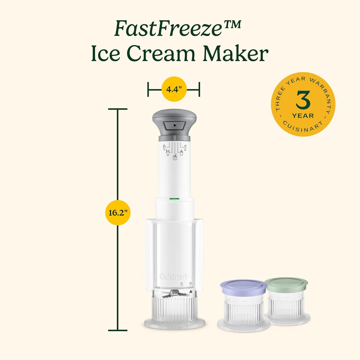 Cuisinart FastFreeze 5-in-1 Frozen Dessert Maker