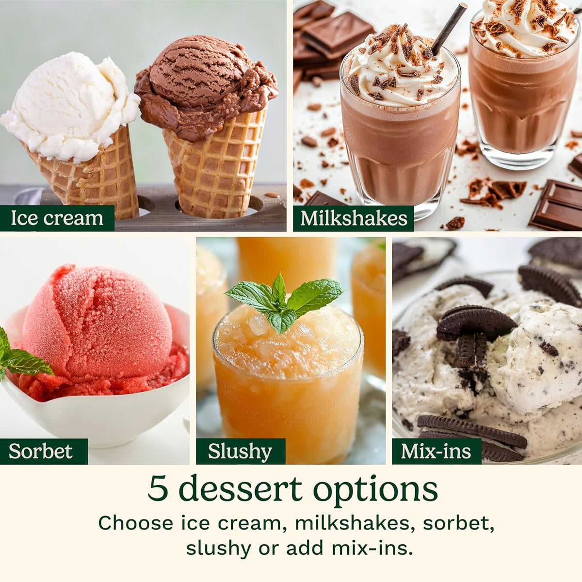 Cuisinart FastFreeze 5-in-1 Frozen Dessert Maker