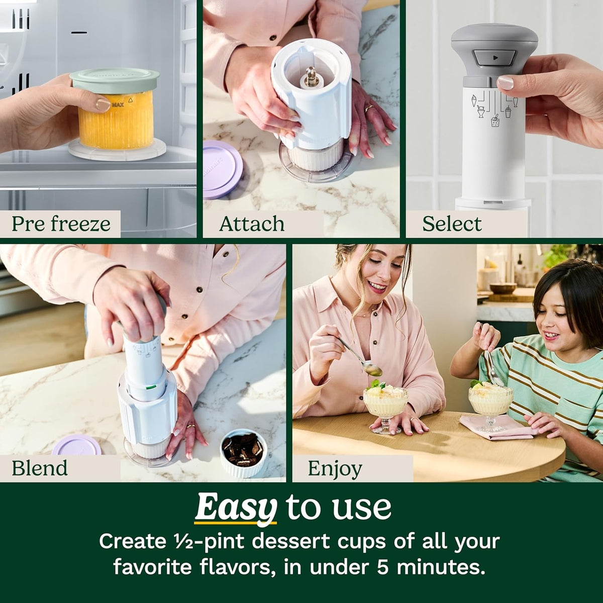 Cuisinart FastFreeze 5-in-1 Frozen Dessert Maker