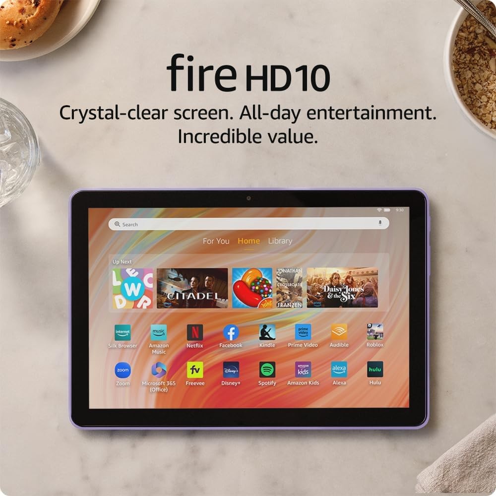 Amazon Fire HD 10 Tablet (64GB) - Lilac