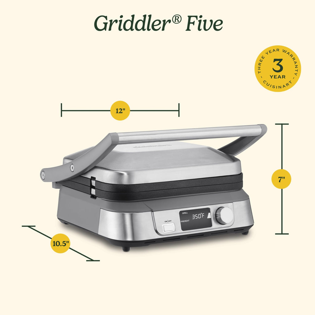 Cuisinart 5-in-1 Digital Griddler