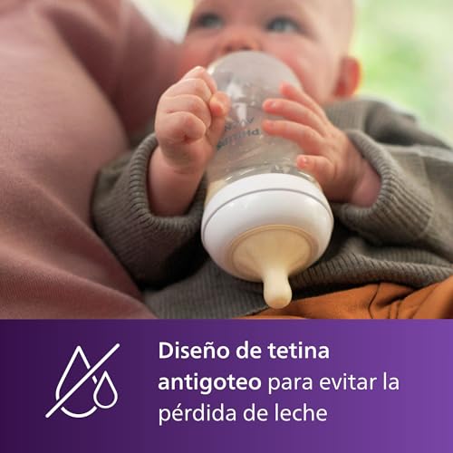 Philips Avent Natural Response Nipples, Medium Flow (Flow 3), 4-Pack (SCY963/44)