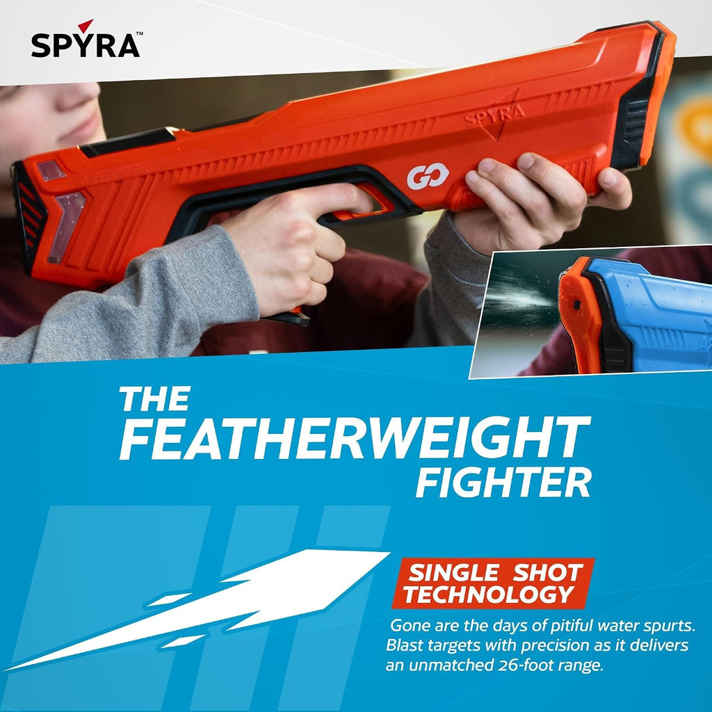 SpyraGO Electric Water Blaster, Red