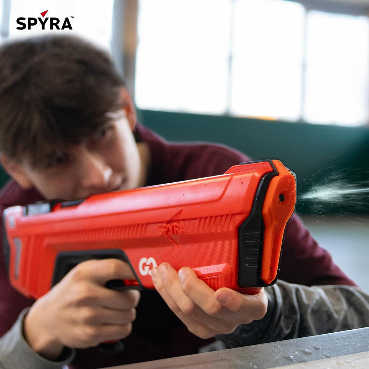 SpyraGO Electric Water Blaster, Red
