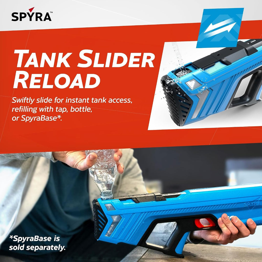 SpyraGO Electric Water Blaster, Blue