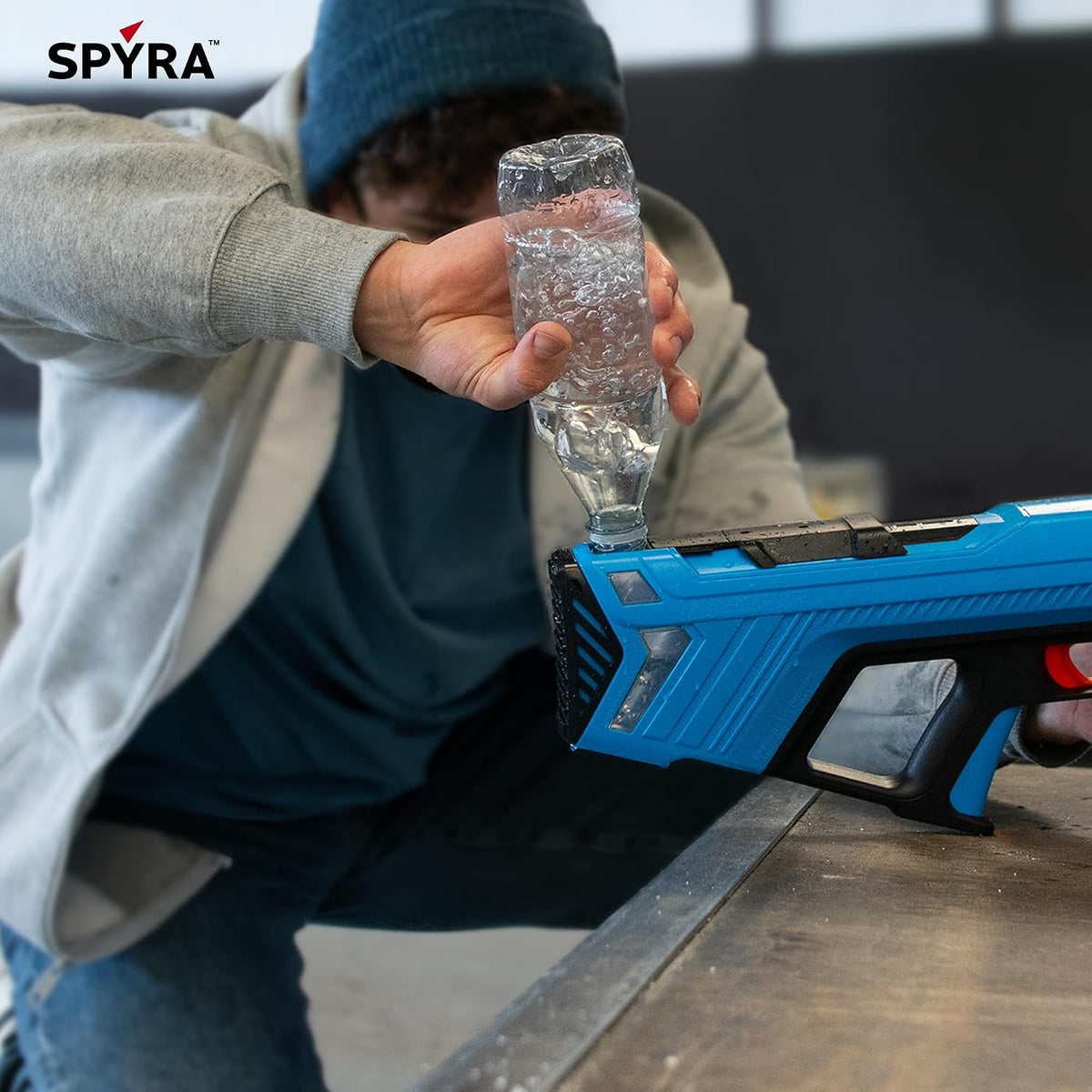 SpyraGO Electric Water Blaster, Blue