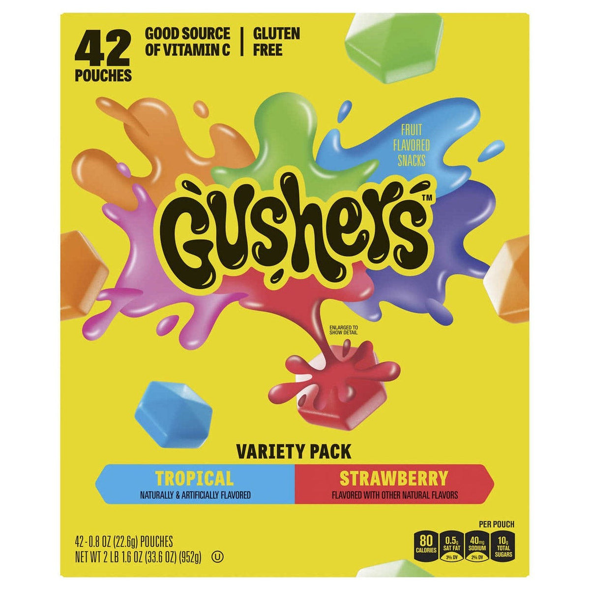 GUSHERS STRAW/TROP