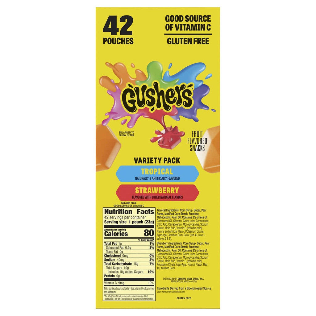 GUSHERS STRAW/TROP