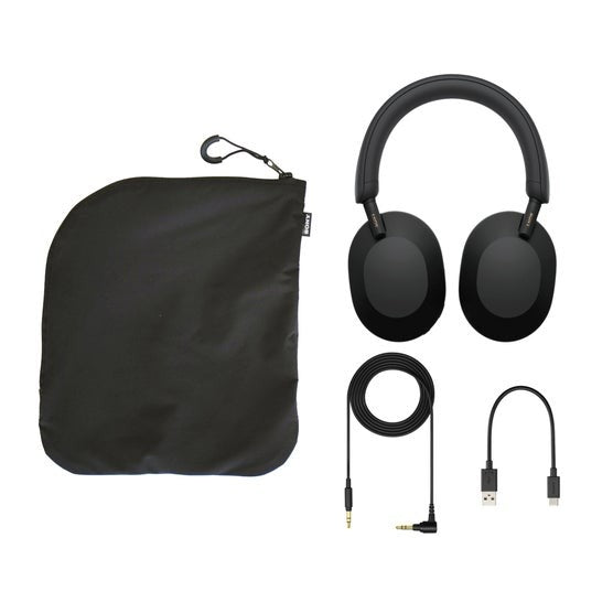 Sony WH-1000XM5 Wireless Noise Canceling Headphones with Soft Case