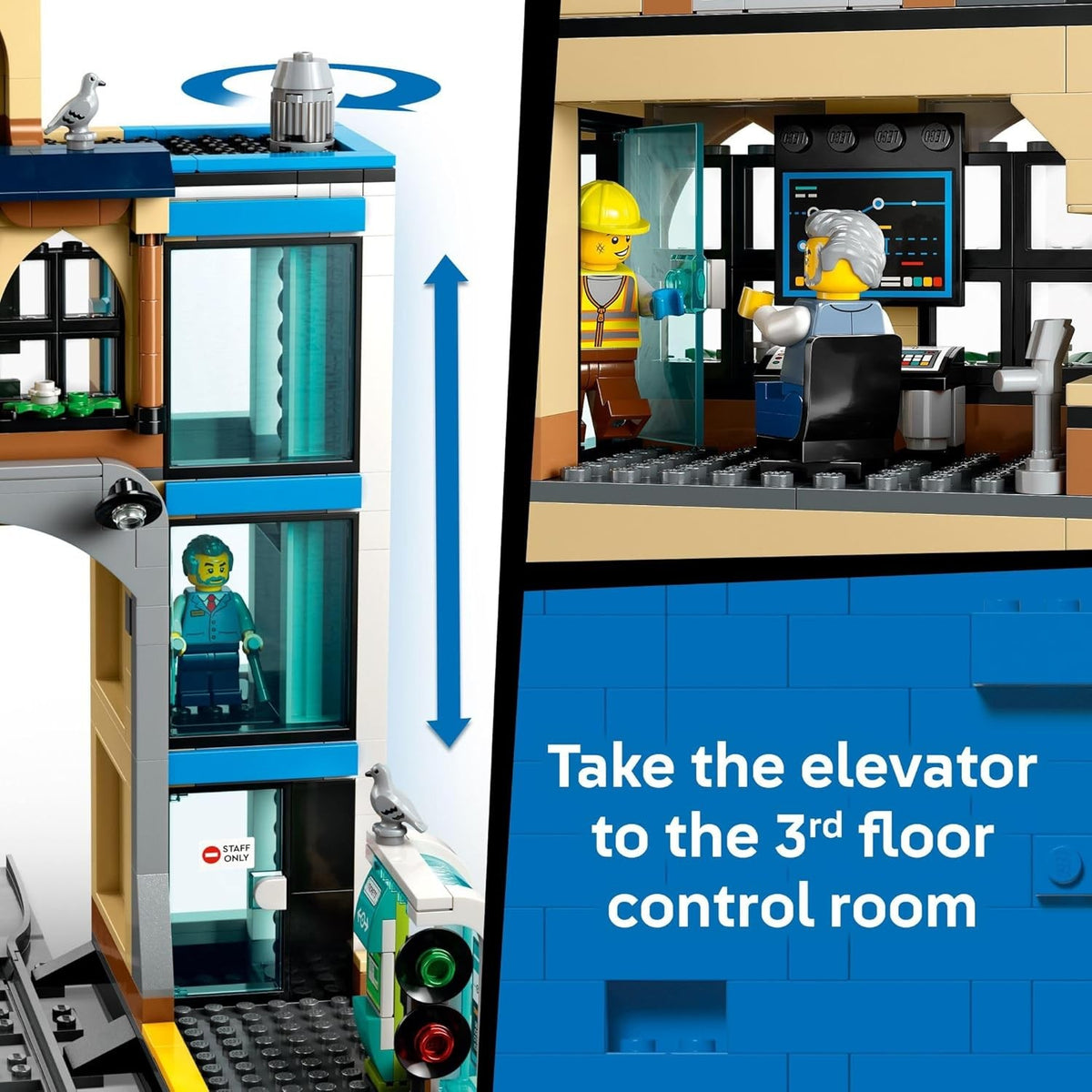 LEGO City Central Train Station 60469