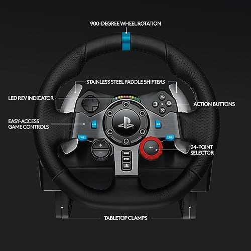 Logitech G29 Driving Force Racing Wheel and Pedals