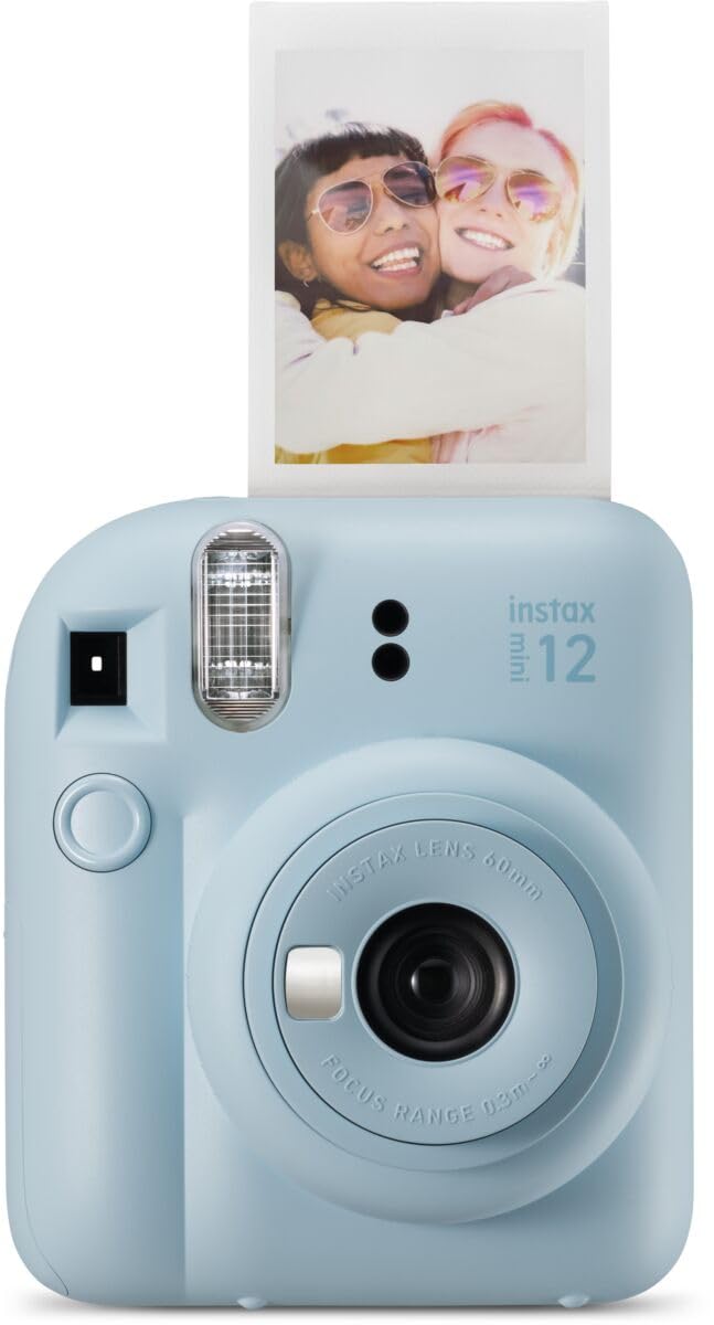 Fujifilm Instax Mini 12 Instant Camera Bundle - Blue