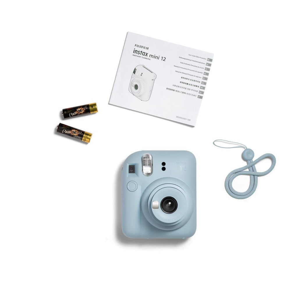 Fujifilm Instax Mini 12 Instant Camera Bundle - Blue