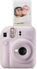 Fujifilm Instax Mini 12 Instant Camera Bundle - Purple