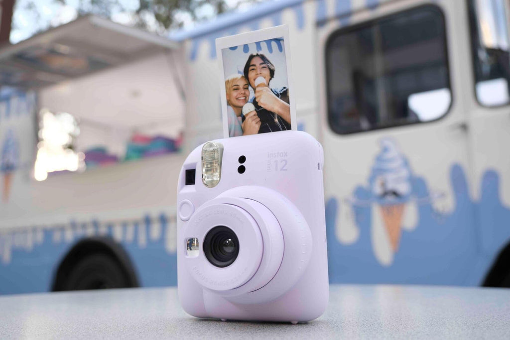 Fujifilm Instax Mini 12 Instant Camera Bundle - Purple