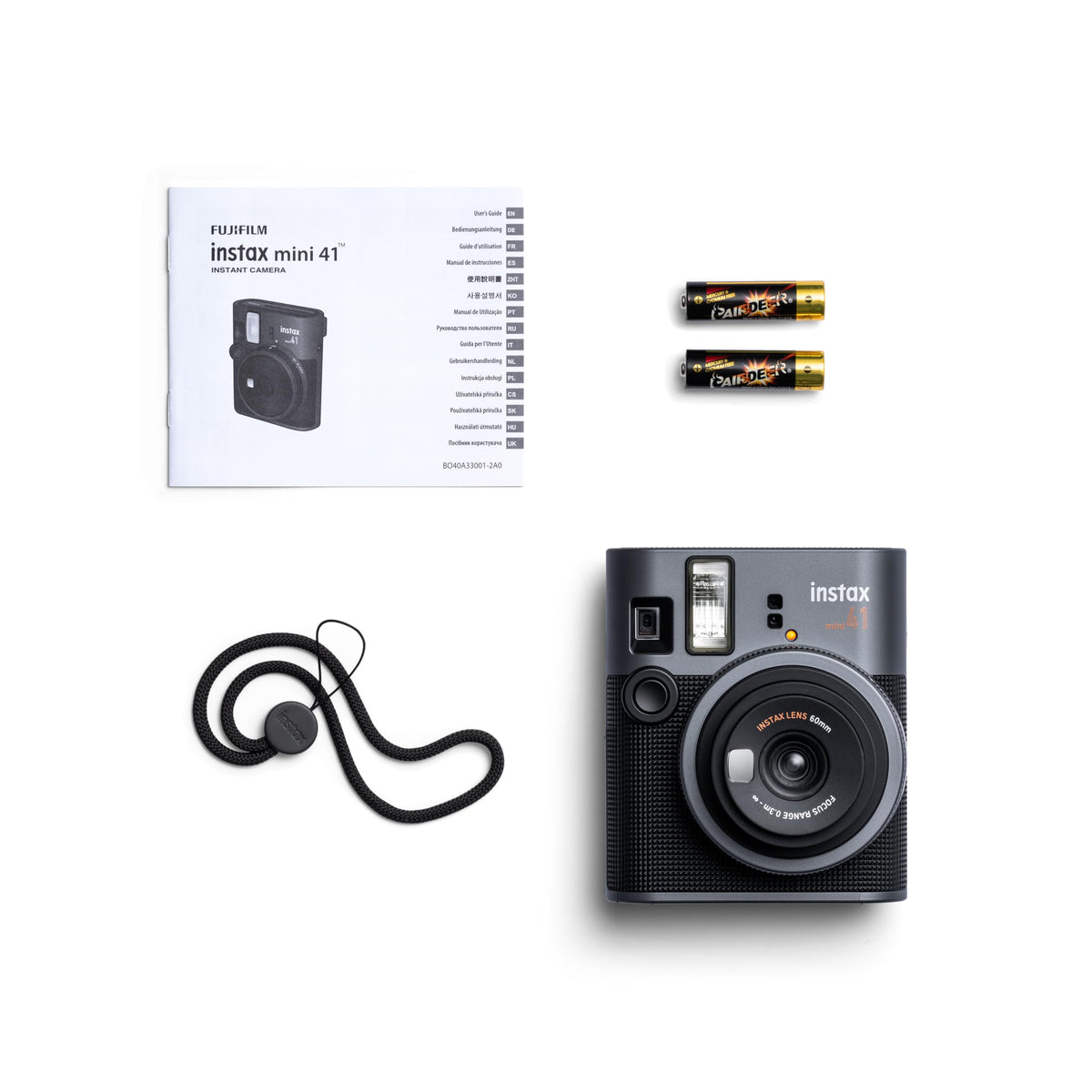 Fujifilm Instax Mini 41 Instant Camera Bundle