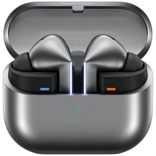 Samsung Galaxy Buds3 Pro Noise Cancelling Wireless Earbuds, Silver (International SM-R630)