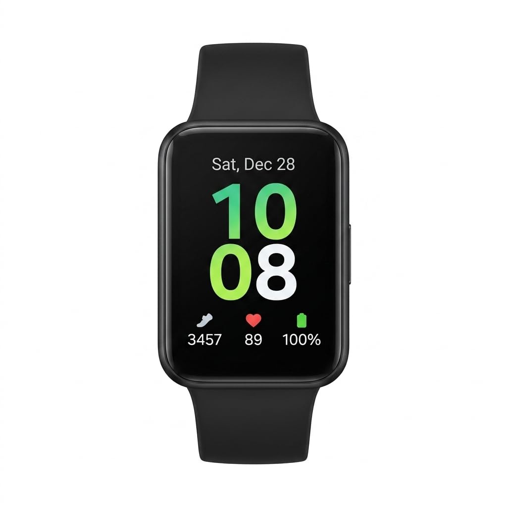 Samsung Galaxy Fit3 Fitness Tracker, 1.6" AMOLED, Gray (International Model)