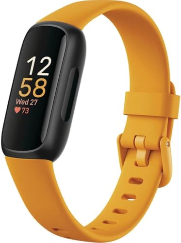 Fitbit Inspire 3 Health & Fitness Tracker, Morning Glow