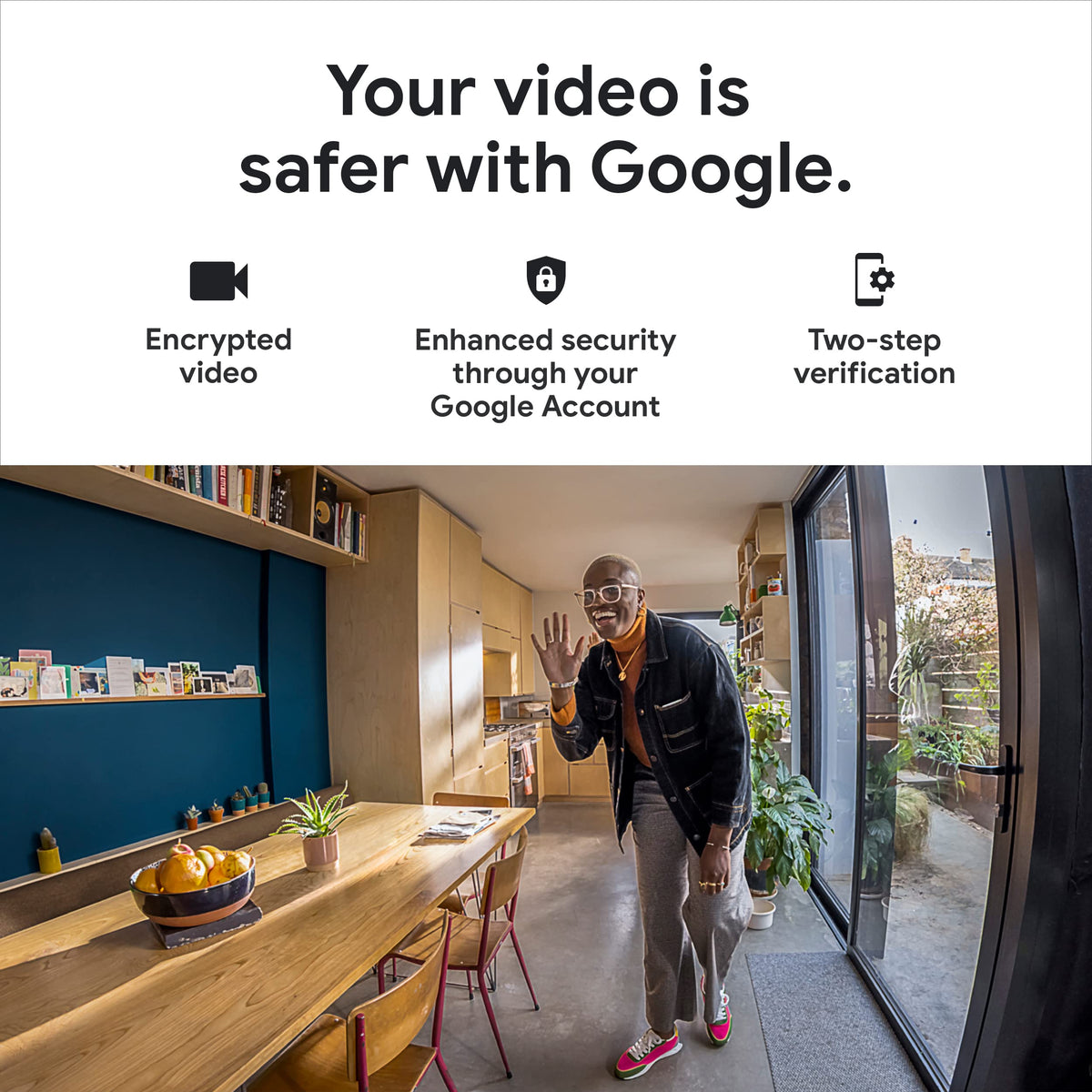Google Nest Cam Indoor Wired Security Camera (2nd Gen), Fog
