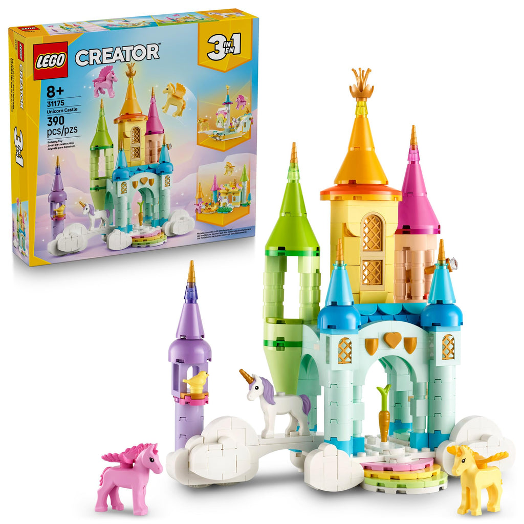 LEGO Creator 3-in-1 Unicorn Castle 31175