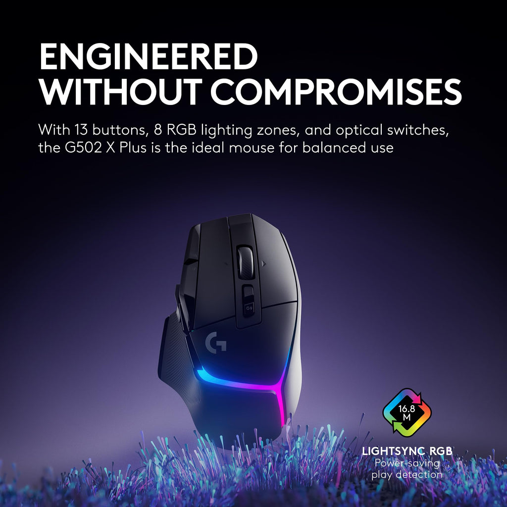 Logitech G502 X Plus Wireless RGB Gaming Mouse