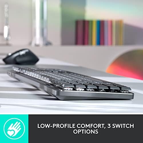 M Logitech MX Mechanical Keyboard
