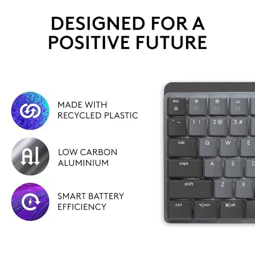 M Logitech MX Mechanical Keyboard
