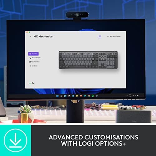 M Logitech MX Mechanical Keyboard