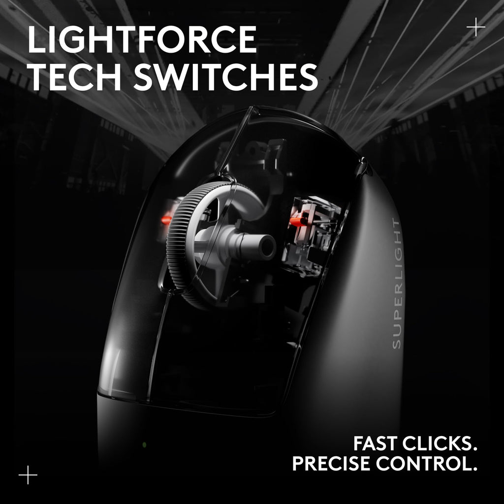 Logitech G Pro X Superlight 2 Wireless Gaming Mouse, White