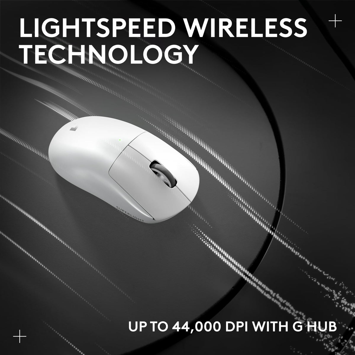 Logitech G Pro X Superlight 2 Wireless Gaming Mouse, White