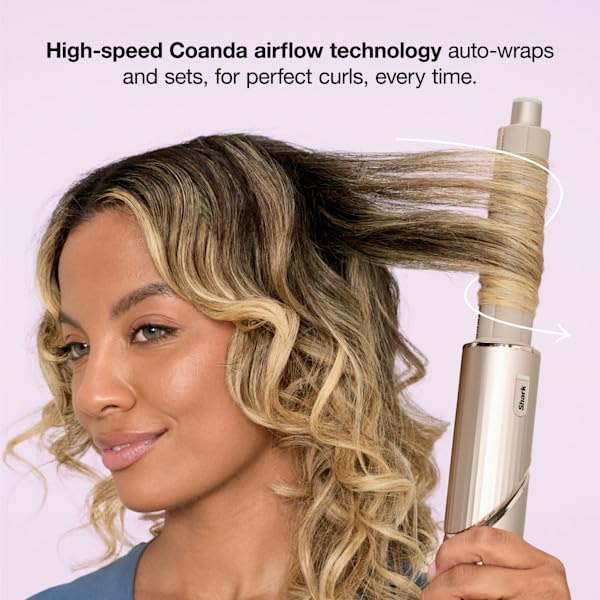 Shark FlexStyle Air Styling & Drying System, Stone (HD435)