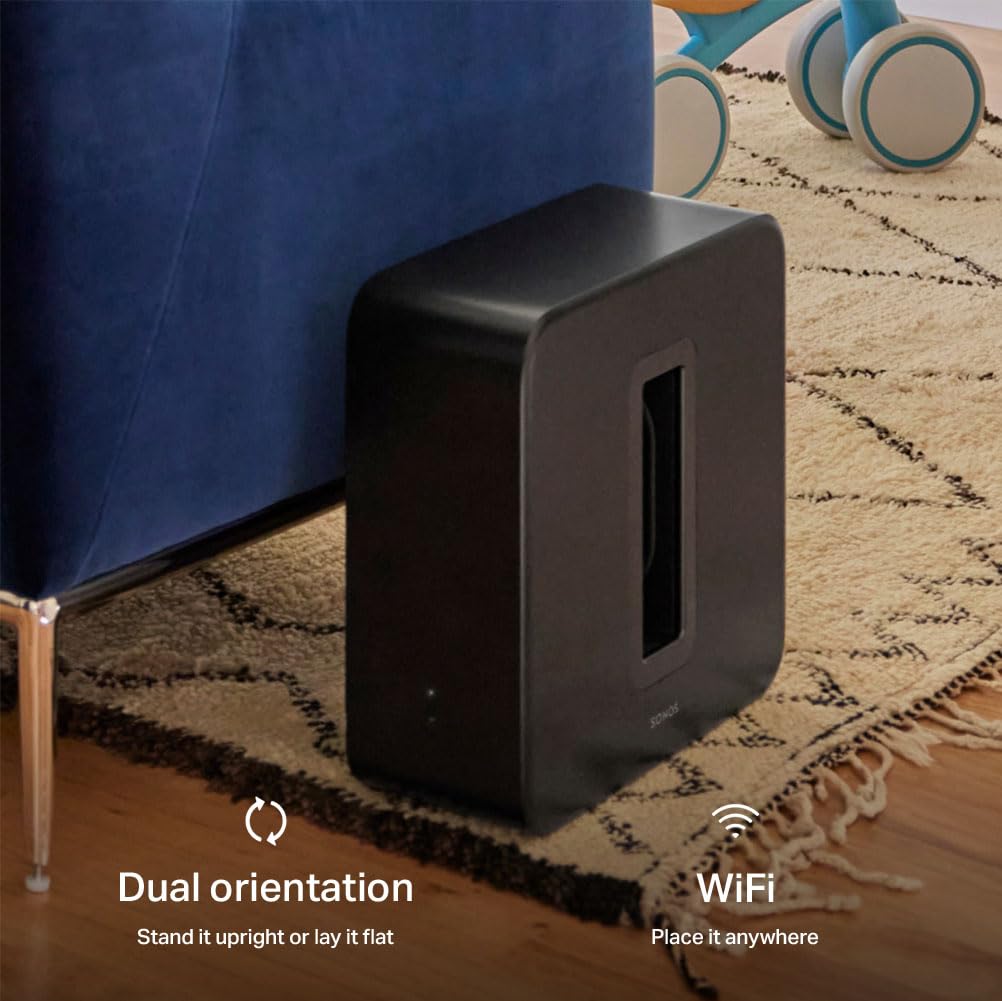 Sonos Sub (Gen 4) Wireless Subwoofer, Black