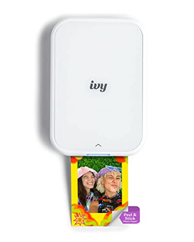 Canon IVY 2 Mini Photo Printer, Pure White