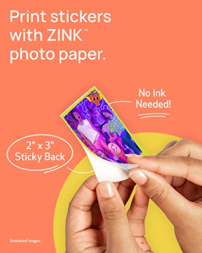 Canon IVY 2 Mini Photo Printer, Pure White