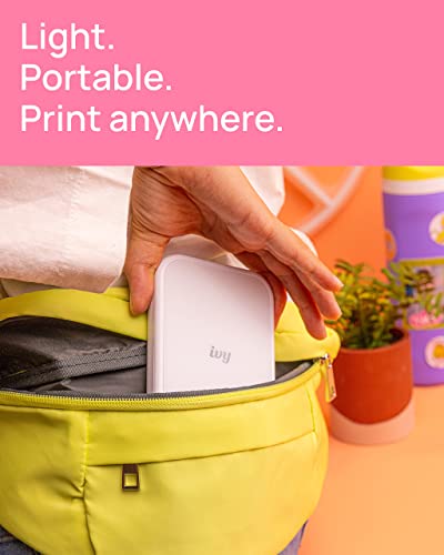 Canon IVY 2 Mini Photo Printer, Pure White