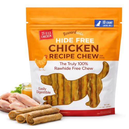 Rewardables Hide-Free Chicken Recipe Dog Chews, 2.4 lb