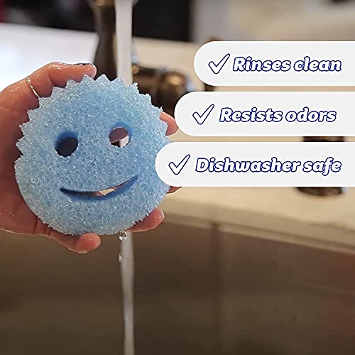 Scrub Daddy Colors Sponges, 8-Count Variety Pack