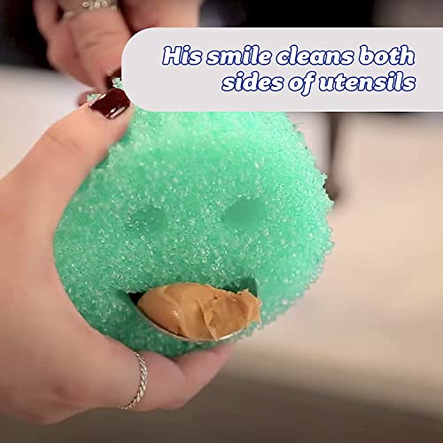 Scrub Daddy Colors Sponges, 8-Count Variety Pack