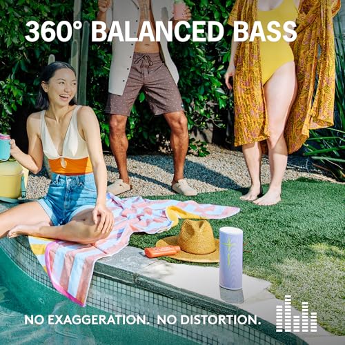 Ultimate Ears MEGABOOM 4 Portable Bluetooth Speaker, Active Black