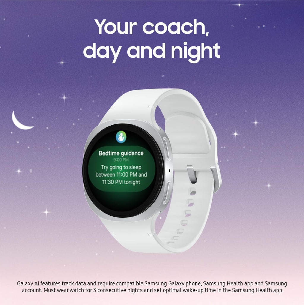 Samsung Galaxy Watch8 40mm Bluetooth Smartwatch, Silver